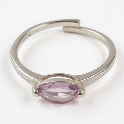 Silver-Plated Adjustable Ring (#34)