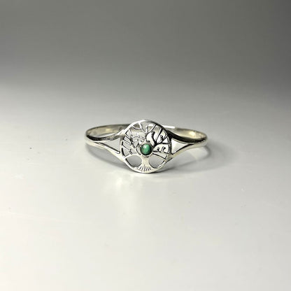 Silver-Plated Adjustable Tree of Life Cuff Bangle - image 20