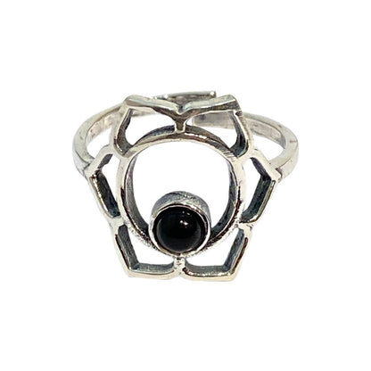 Silver-Plated Adjustable Ring (#20)