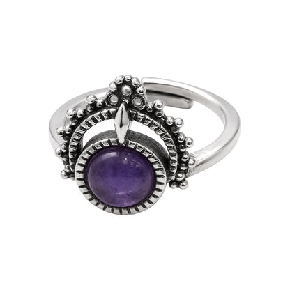 Silver-Plated Adjustable Ring (#11)
