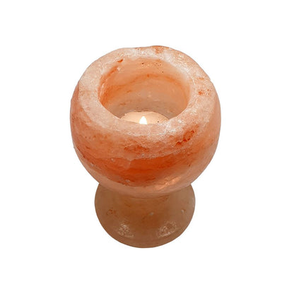 Himalayan Salt Rock Tealight Holder Small