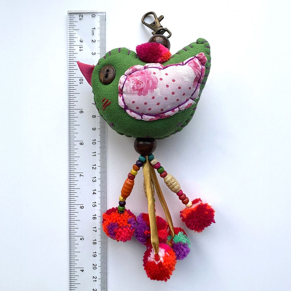 Plush Bag Tag/Keychain, 15cm