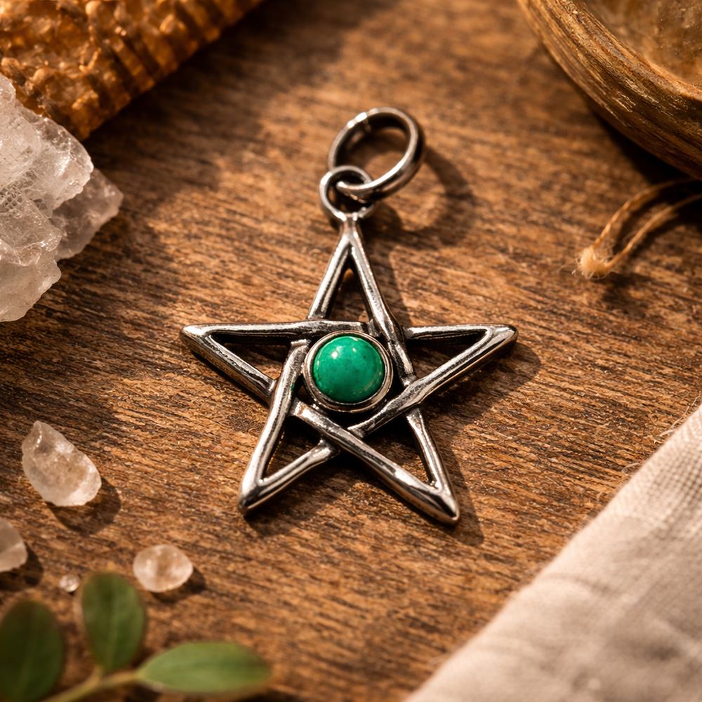 Silver-Plated Pendant (without Chain) (#07), 3x3cm