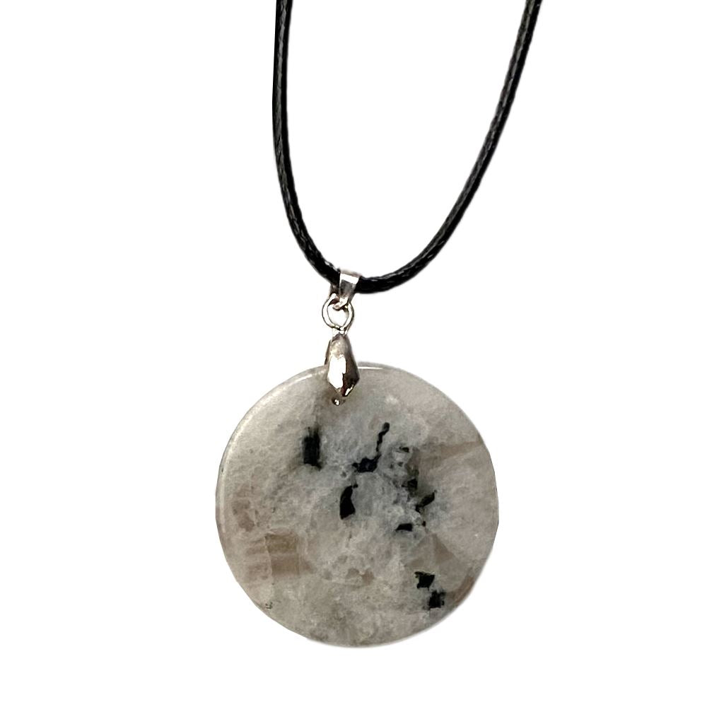 Coin Pendant, Black Cord - image 30