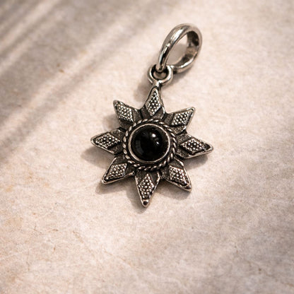 Silver-Plated Pendant (without Chain) (#04), 1.5x1.5cm