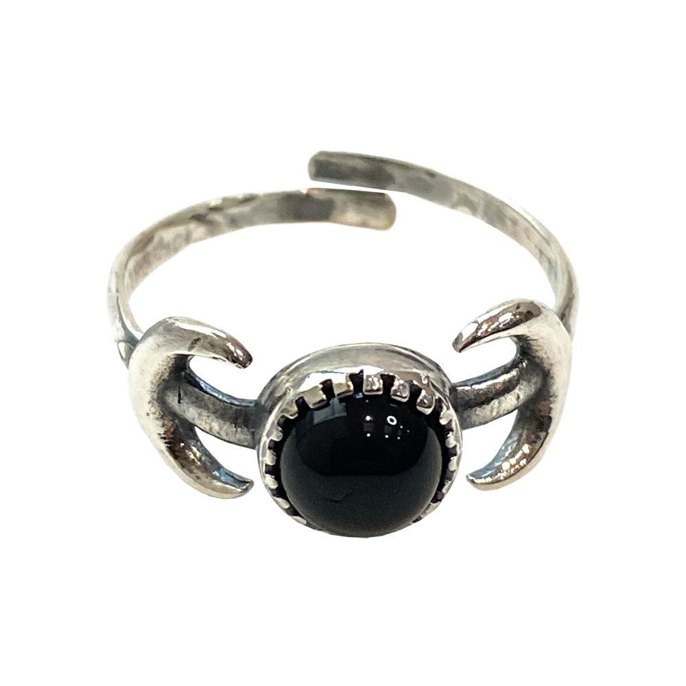 Silver-Plated Adjustable Ring (#42)