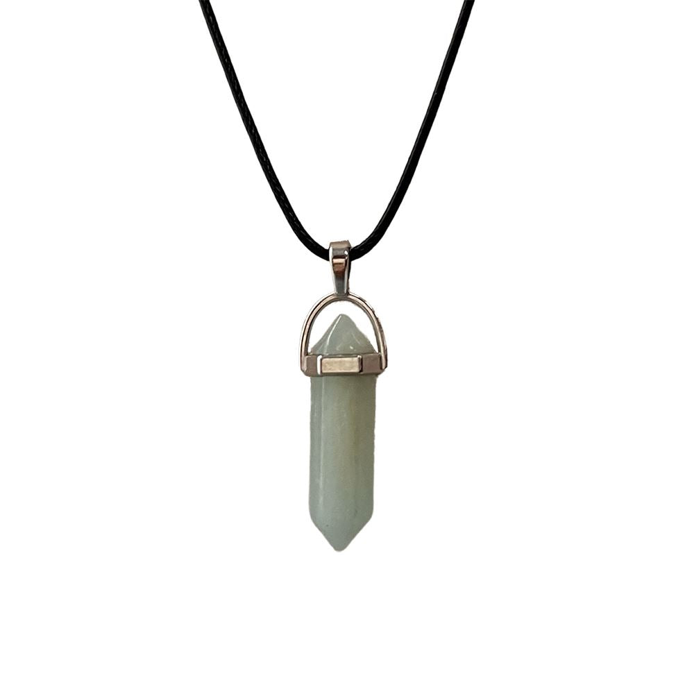 Double Point Pencil Pendant, Black String - image 67