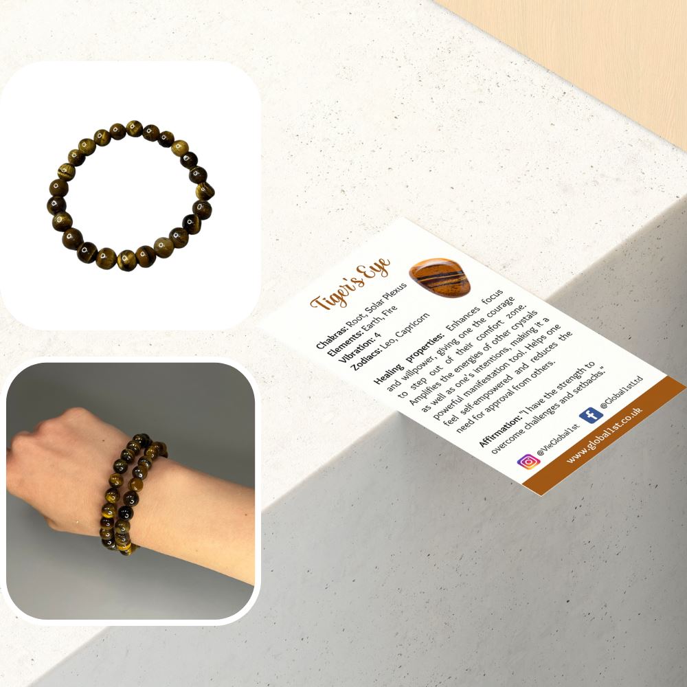 Crystal Bracelet, 8mm