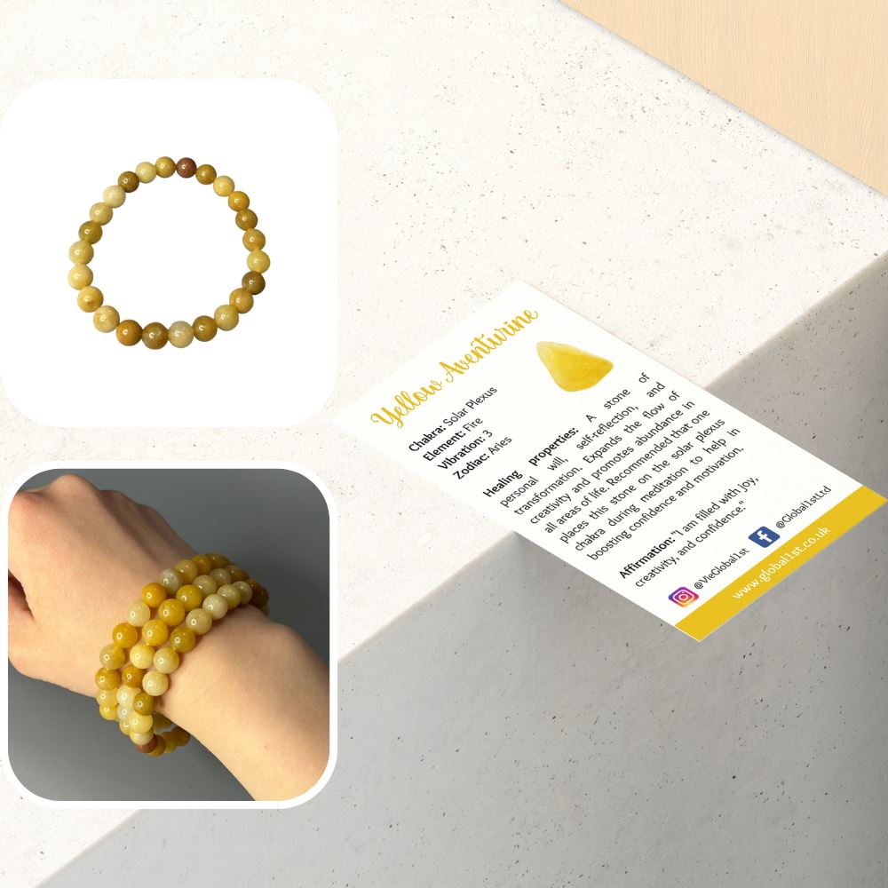 Crystal Bracelet, 8mm