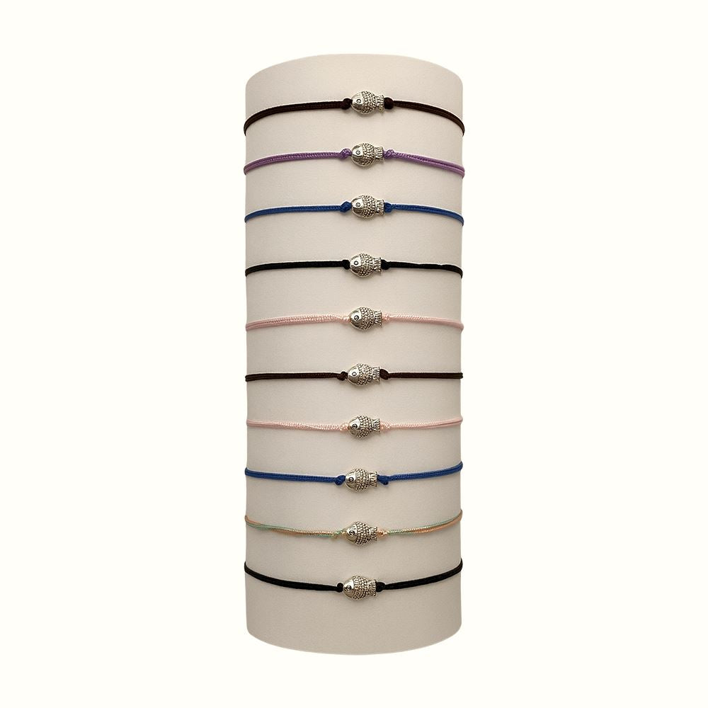 Charm Strings, Pack of 10, Assorted Colours