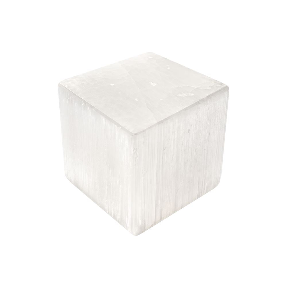 Selenite Cube, 5cm - image 3