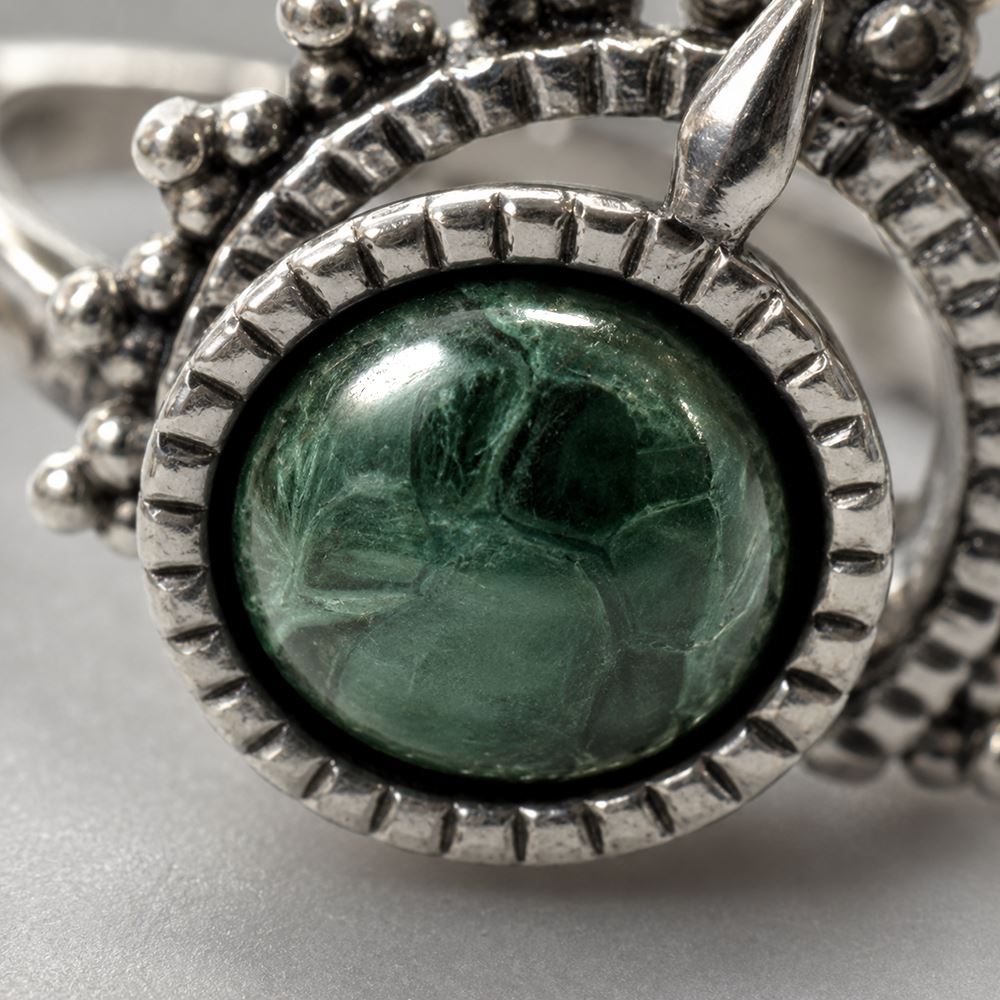 Silver-Plated Adjustable Ring (#11)