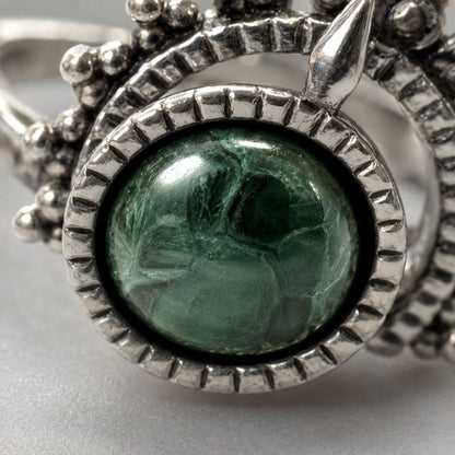 Silver-Plated Adjustable Ring (#11)