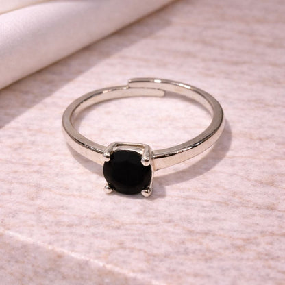 Silver-Plated Adjustable Ring (#32)