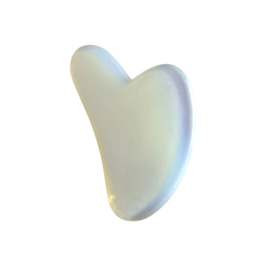 Gua Sha Facial Massage Tool, 8x5cm, Opalite