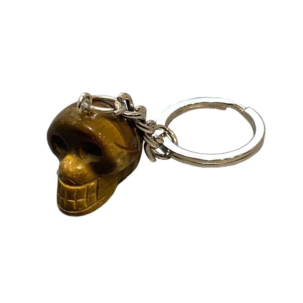 Crystal Skull Head Keychain, 2cm - image 20