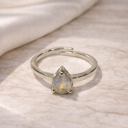 Silver-Plated Adjustable Ring (#35)