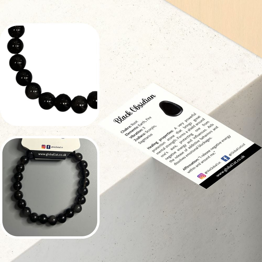 Crystal Bracelet, 8mm