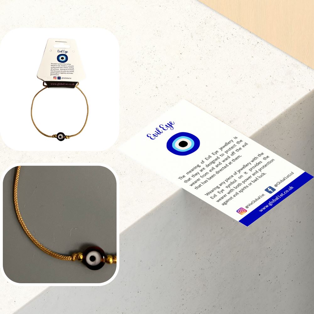 Evil Eye Coloured Bracelet