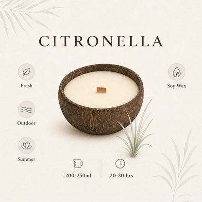 Coconut Shell Candle with Essential Oil - image 16