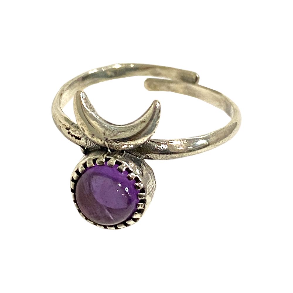 Silver-Plated Adjustable Ring - image 7