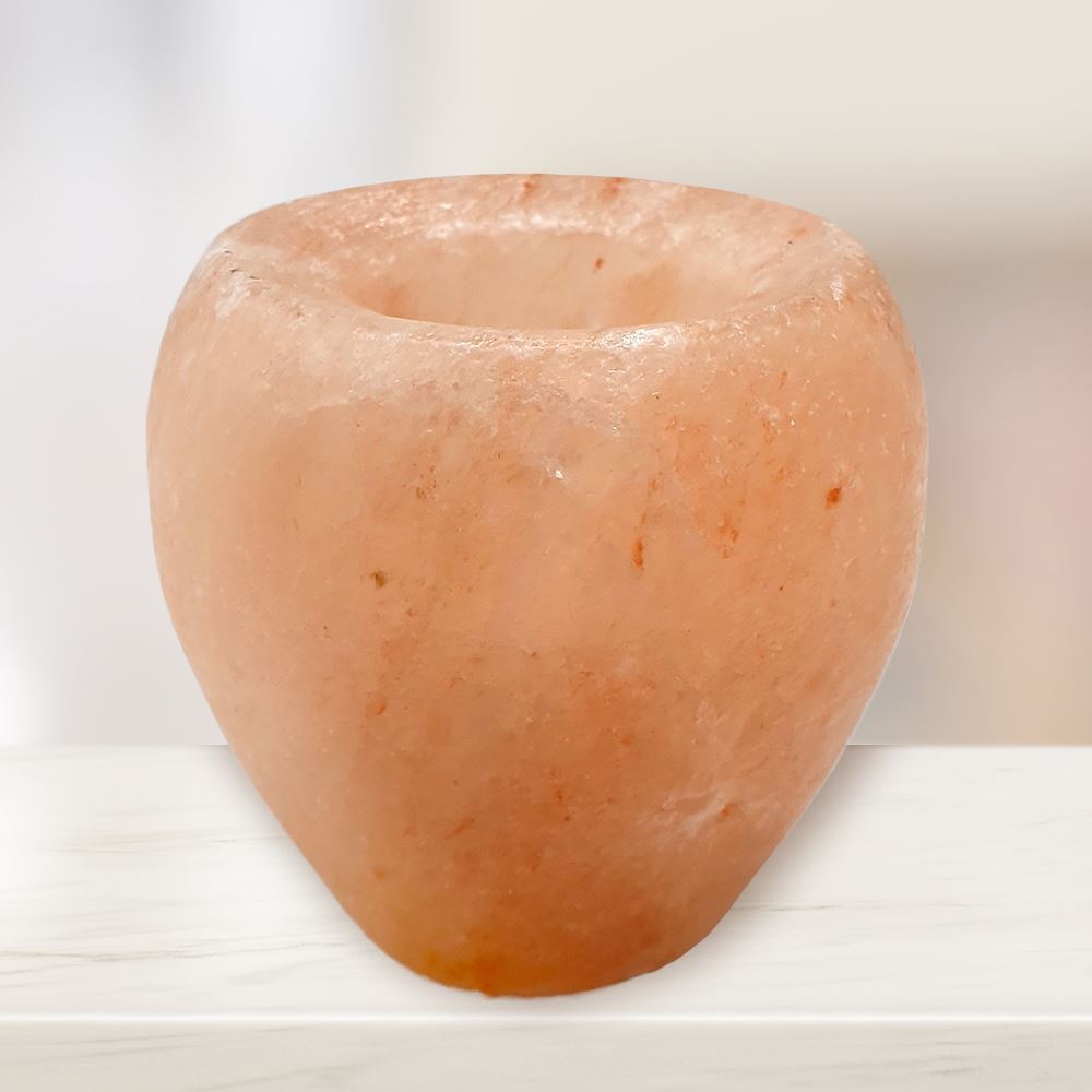 Himalayan Salt Rock Tealight Holder Small