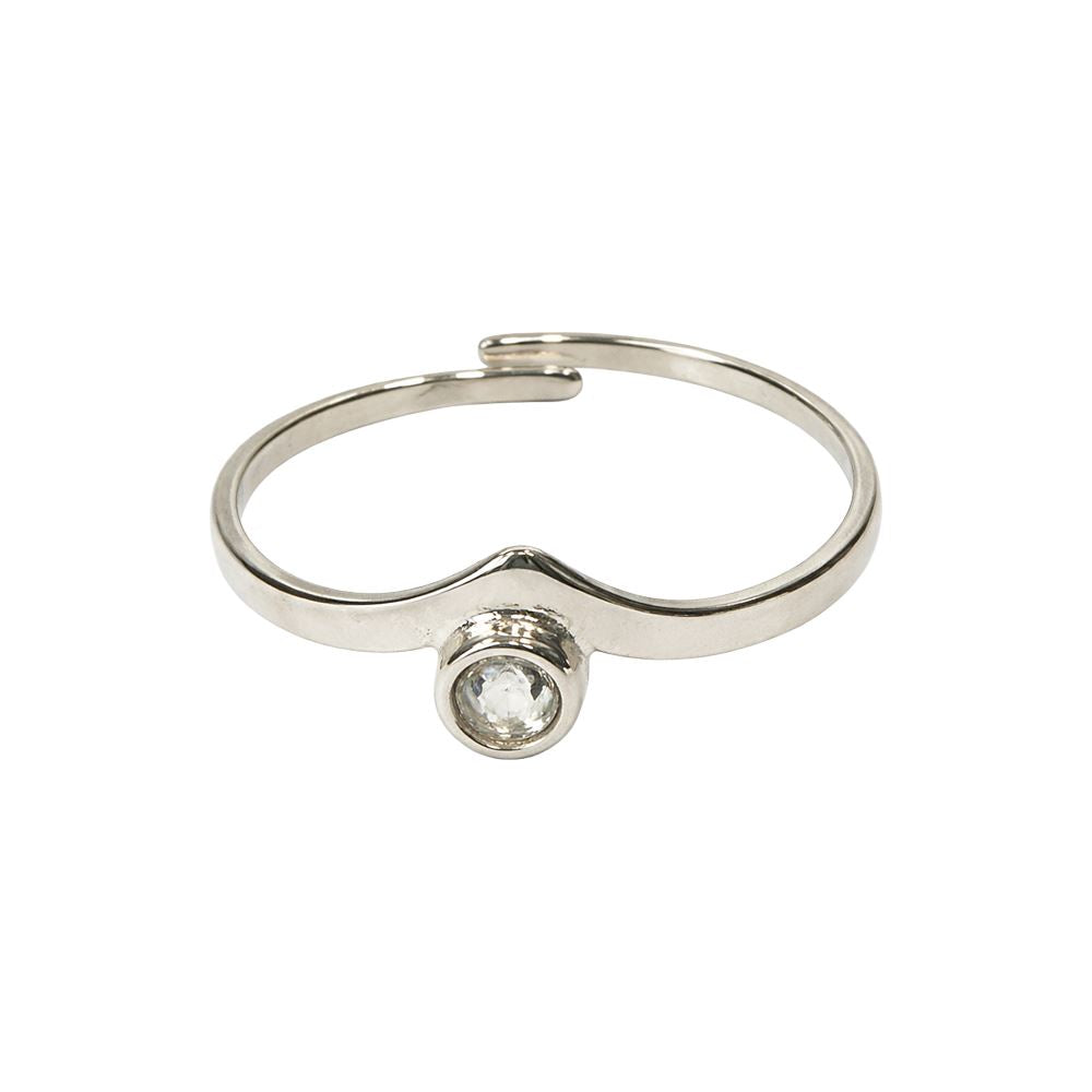 Silver-Plated Adjustable Ring (#31)