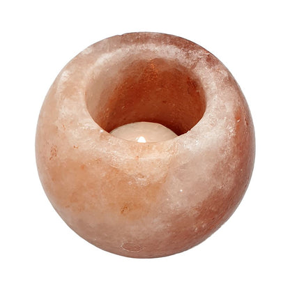 Himalayan Salt Rock Tealight Holder Small