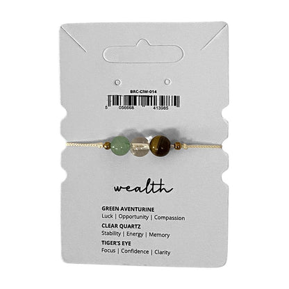 Crystal Intention Wristlet