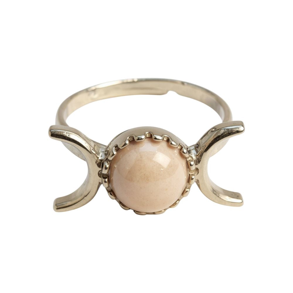 Adjustable Ring, 0.5cm Gemstone