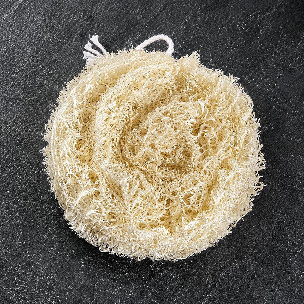 Natural Round Loofah, 10x10x5cm