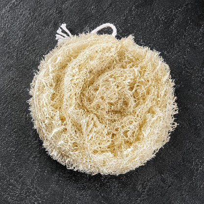 Natural Round Loofah, 10x10x5cm