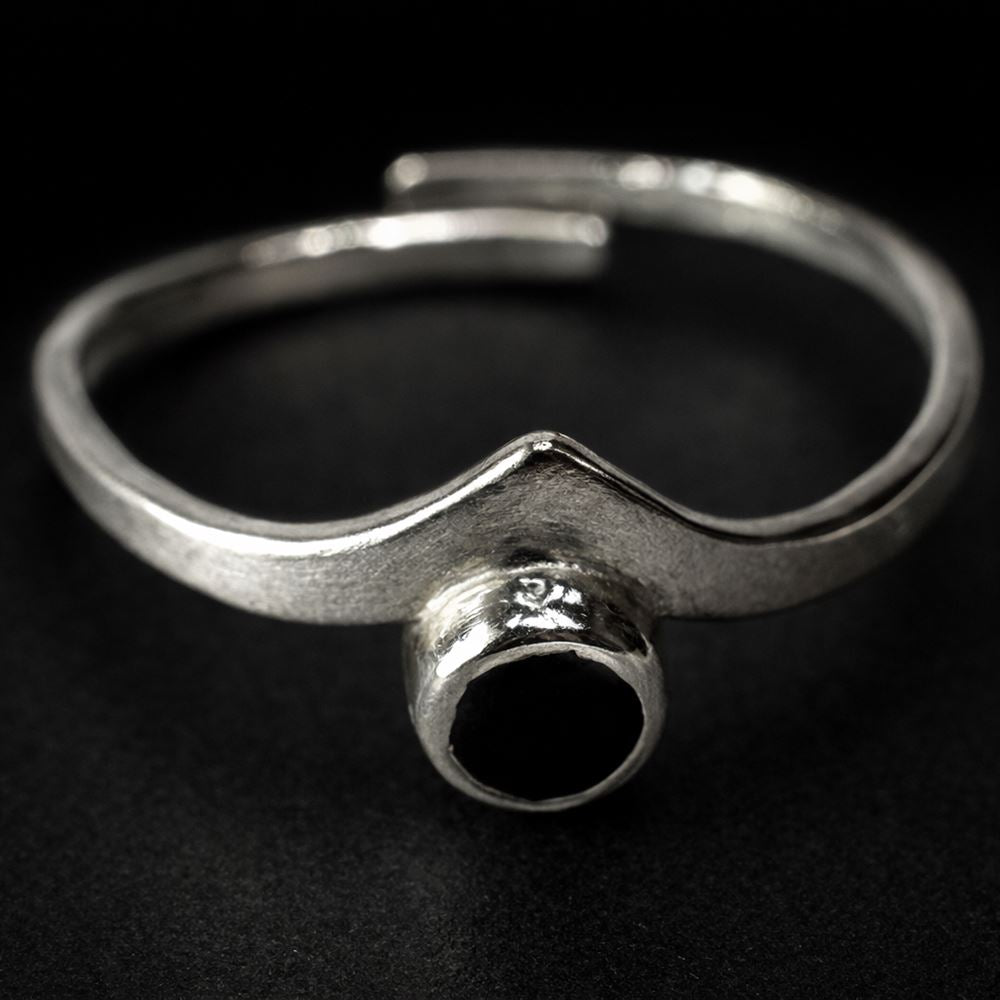 Silver-Plated Adjustable Ring (#31)