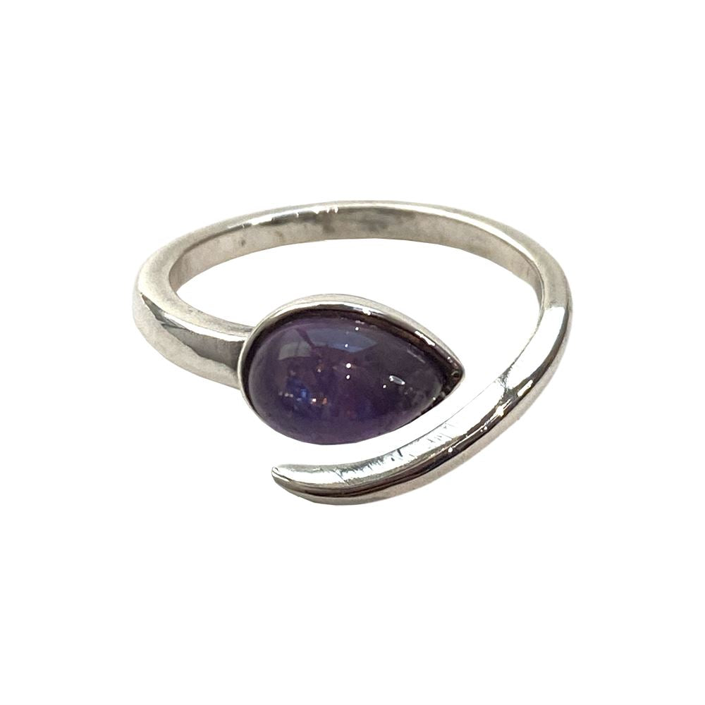 Silver-Plated Adjustable Ring - image 5