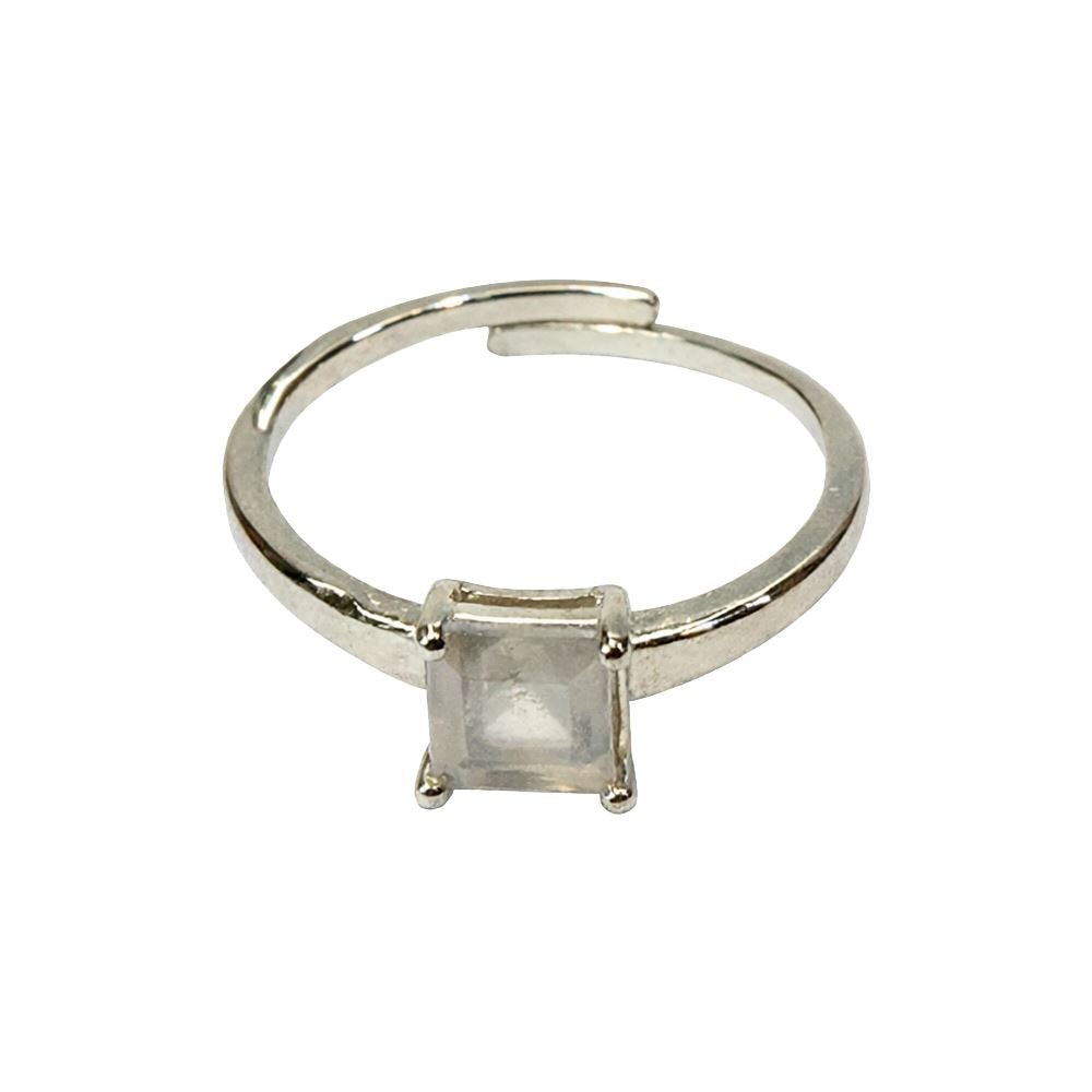 Silver-Plated Adjustable Ring (#33)