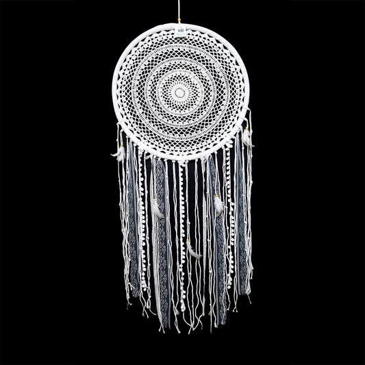 Giant Dream Catcher, White, Design #02