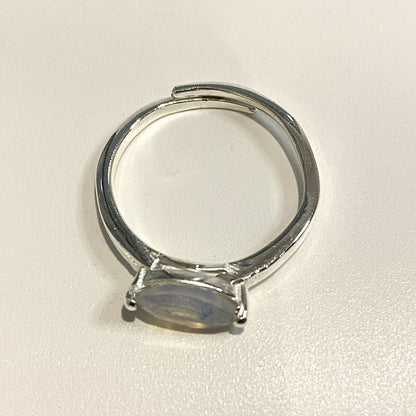 Silver-Plated Adjustable Ring (#34)