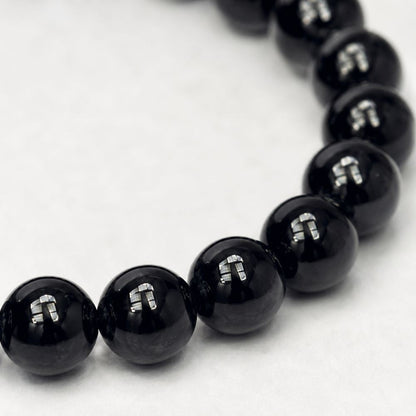 AAA Crystal Bracelet, 8mm, Black Tourmaline