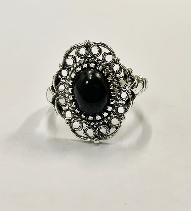 Silver-Plated Adjustable Ring - image 7