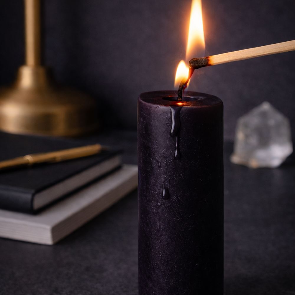 Spell Candles, Handmade & Unscented, Pack of 5