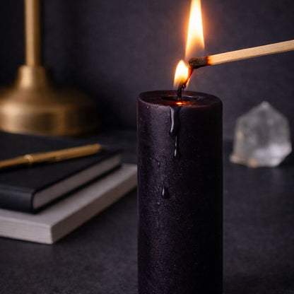 Spell Candles, Handmade & Unscented, Pack of 5