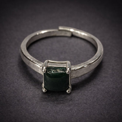 Silver-Plated Adjustable Ring (#33)