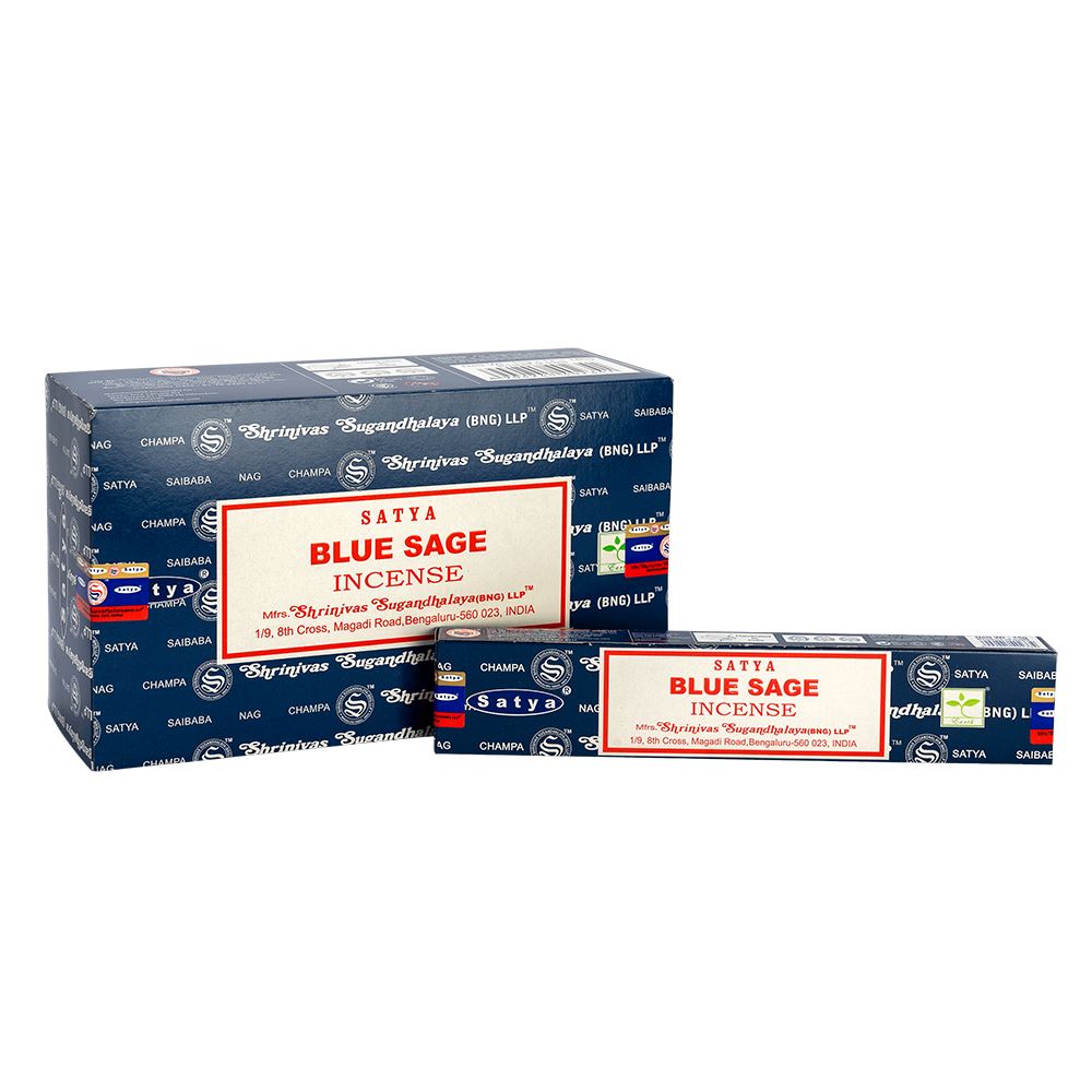 Premium Satya Incense Sticks, 12 Packs x 15g