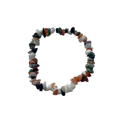 Gemstone Chip Stretch Bracelet