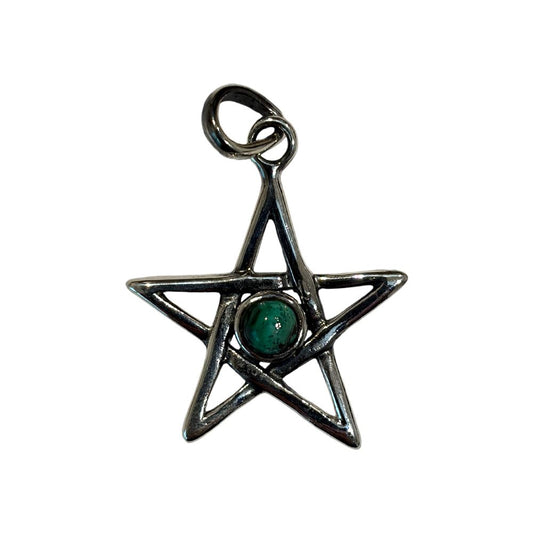 Silver-Plated Pendant (without Chain) (#07), 3x3cm