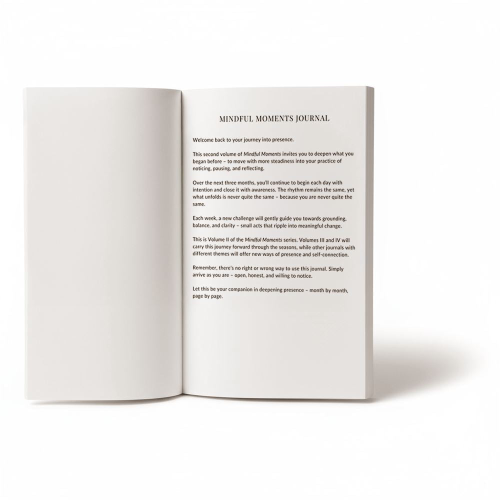 Mindful Moments Journal, Volume II, Paperback