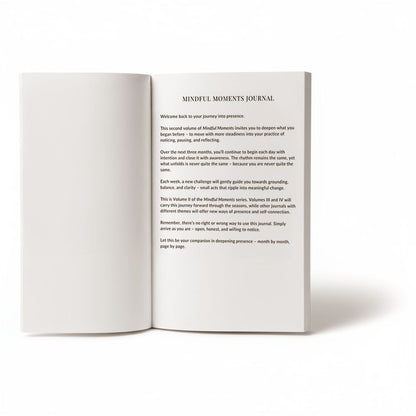 Mindful Moments Journal, Volume II, Paperback