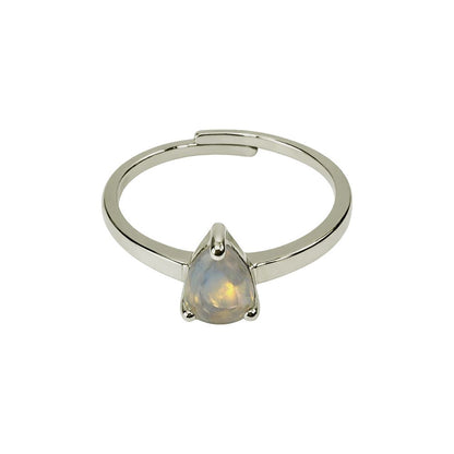 Silver-Plated Adjustable Ring (#35)