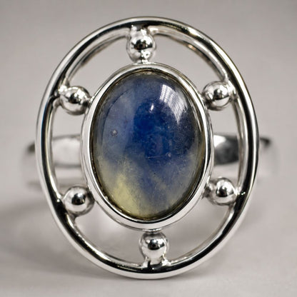 Silver-Plated Adjustable Ring (#13)