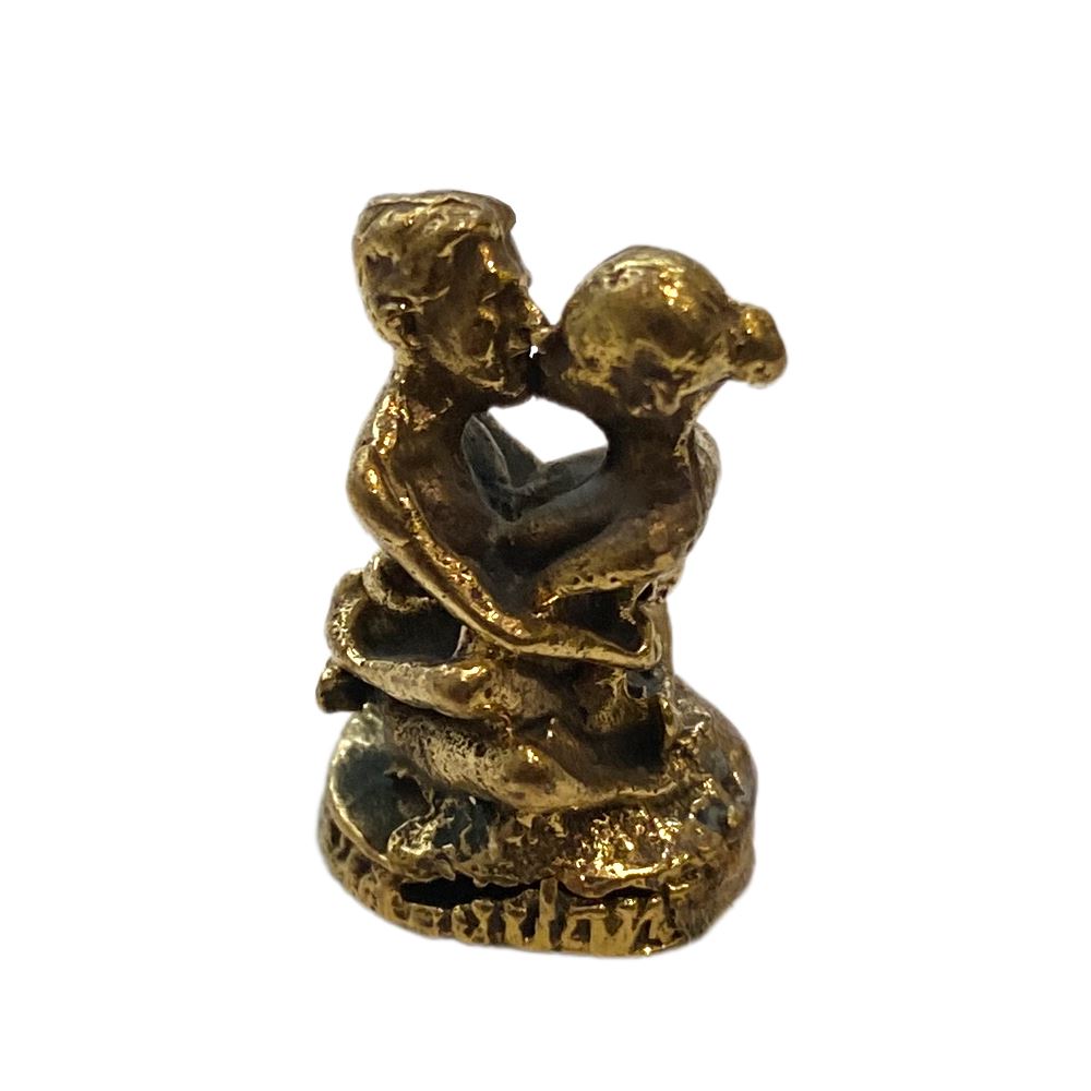 Miniature Brass Figurine, Design #064